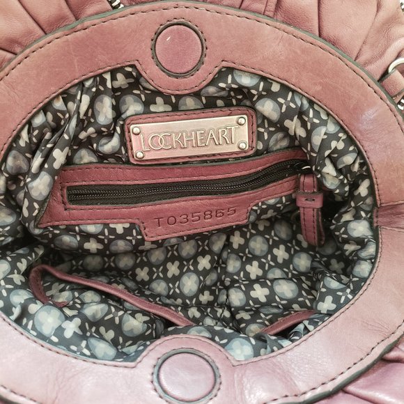 Lockheart Chain Gang Raven Bag Purse Shoulder Bag with Rose Decorations - Picture 5 of 10